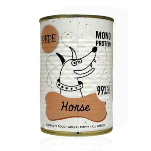 PEPE Konina 400 g | Karma mokra dla psa