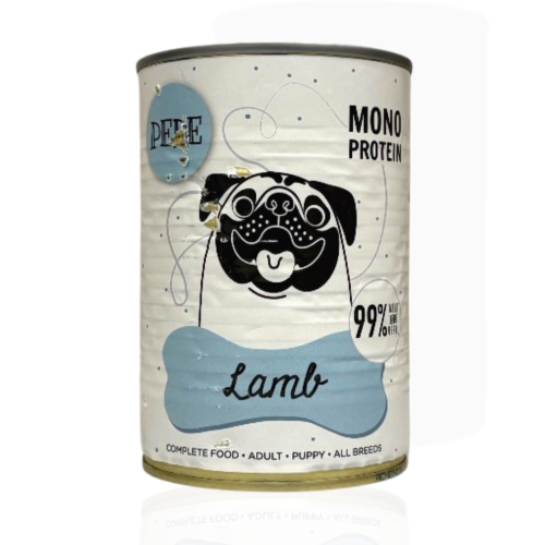 PEPE Jagnięcina 400 g | Karma mokra dla psa