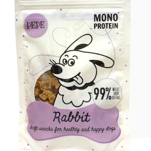 PEPE Mini Chunkies Królik 70 g | Przysmaki
