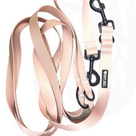 Baylabel Smycz HF Vanilla Beige 300cm 20mm | smycz hands free dla psa