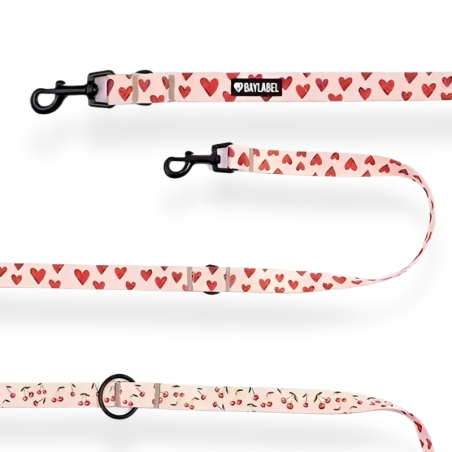 Baylabel Mon Amour smycz przepinana 300 x 25mm | Smycze