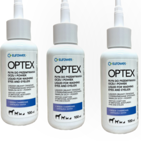 Optex Specjalistyczny Płyn do Przemywania Oczu dla Zwierząt 100ml | płyn do przemywania oczu
