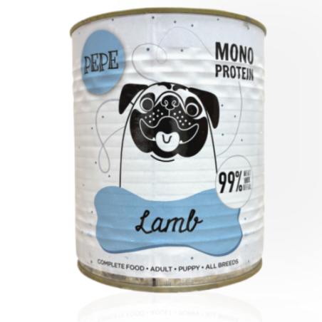 Pepe Karma Mokra z Jagnięciną 800g | mokra karma dla psa