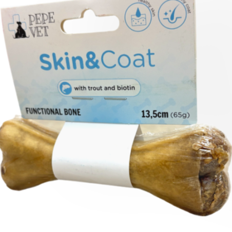Pepe Vet Kość Skin & Coat 13,5cm 65g | gryzak dla psa