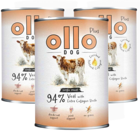 Ollo Plus Kolagen Cielęcina 400g | Karma mokra