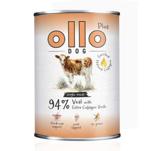 Ollo Plus Kolagen Cielęcina 800g | Karma mokra