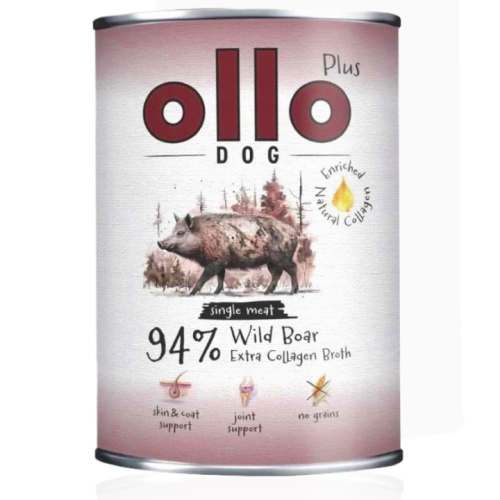 Ollo Plus Kolagen Dzik 800g | Karma mokra
