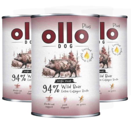 Ollo Plus Kolagen Dzik 800g | Karma mokra