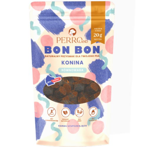 Perro Bon Bon Konina Równowaga 80g | Przysmaki