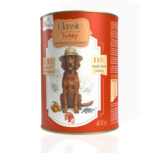 Syta Micha Classic Indyk z Mango 400g | Karma mokra