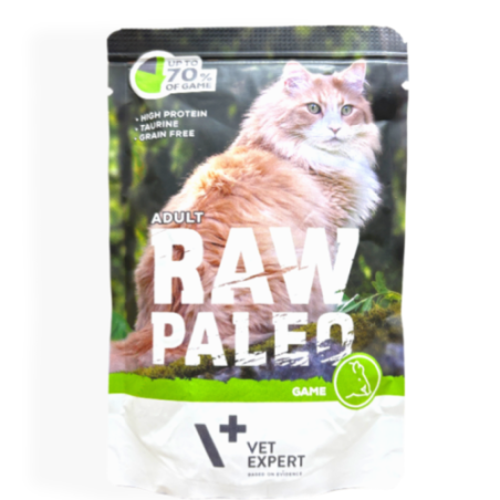 Raw Paleo Adult Mokra Karma dla Kota z Dziczyzną 100g | mokra karma dla kota