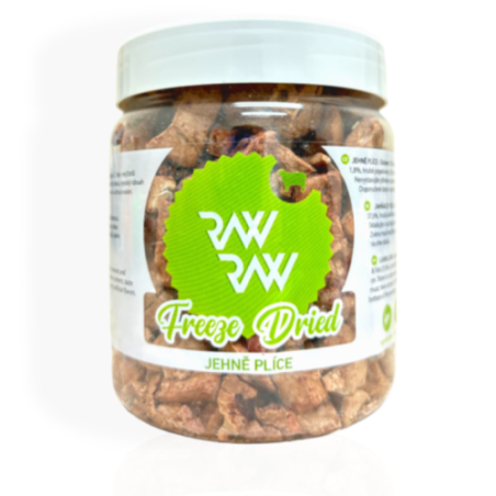 Raw Raw Liofilizowane Płuca Jagnięce 50g | przysmaki dla psa
