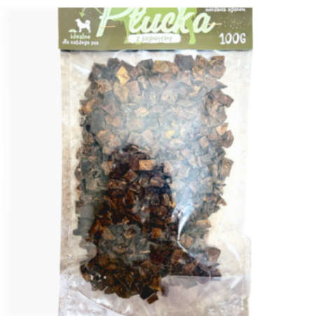 Syta Micha Naturalny Gryzak Płucka z Jagnięciny 100g | gryzak dla psa