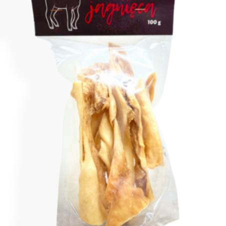 Syta Micha Naturalny Gryzak Skóra Jagnięca 100g | gryzak dla psa