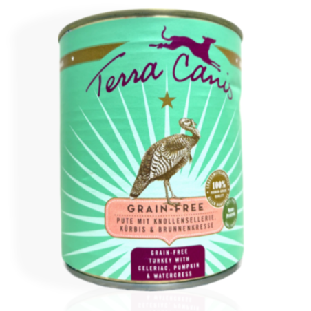 Terra Canis Classic Mokra Karma dla Psa z Indykiem 800g | mokra karma dla psa
