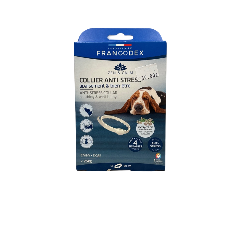 Francodex Obroża antystresowa pies 60cm | Francodex