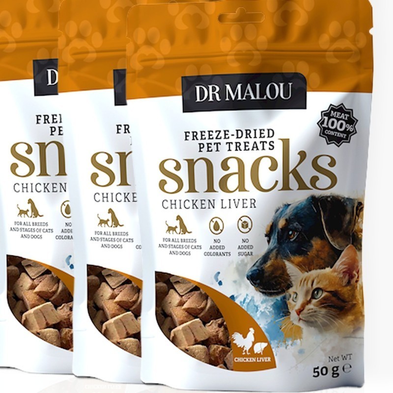 Dr Malou Wątroba z Kurczaka 50g | Przysmak