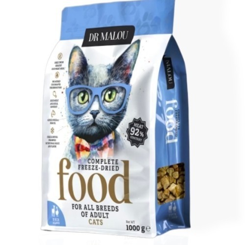 Dr Malou Kaczka z Jagnięciną 1kg | Sucha karma dla kota