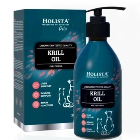 Holista Krill Oil 200ml | Olej z kryla dla psa i kota