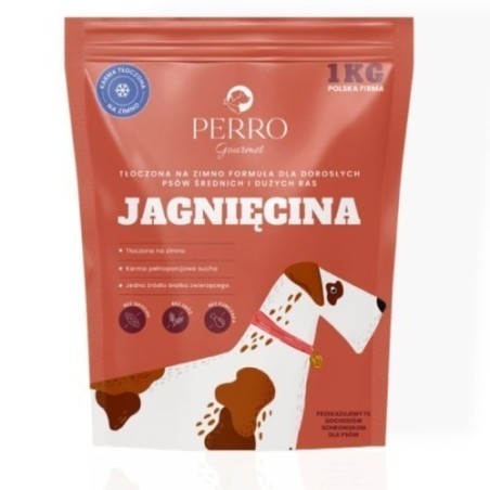 Perro Jagnięcina 1kg | Karma tłoczona na zimno dla psa