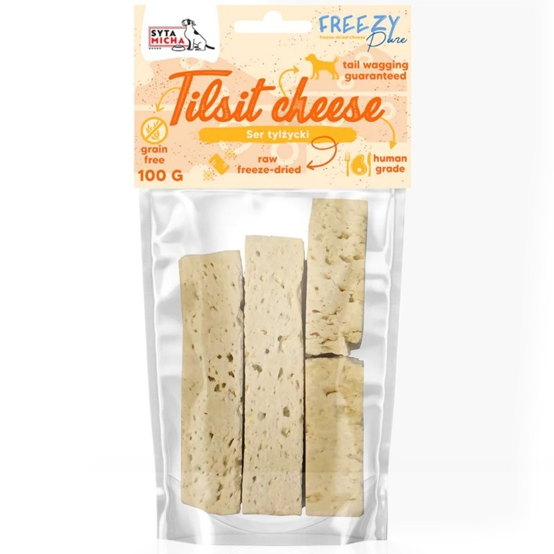 Syta Micha Freezy Pure Ser Tylżycki 100g | Przysmak dla psa