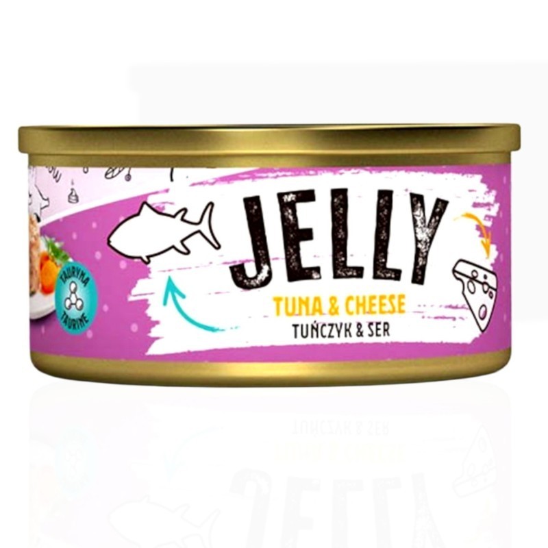 Mr. Bandit Jelly Tuńczyk z serem 80g | Karma dla kota
