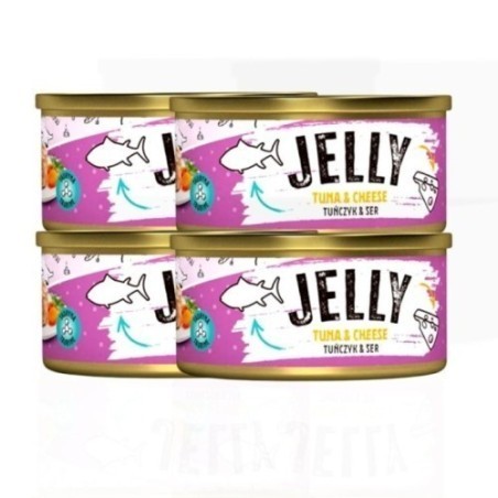 Mr. Bandit Jelly Tuńczyk z serem 80g | Karma dla kota
