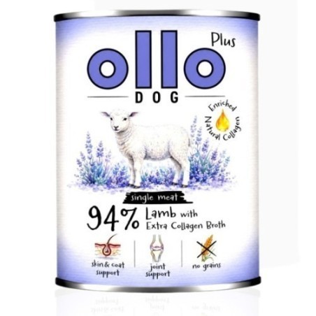 Ollo Plus Kolagen Jagnięcina 800g | Karma mokra dla psa