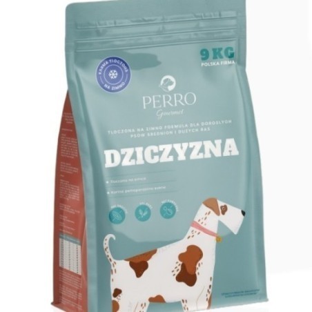 Perro Gourmet Dziczyzna 9kg | Sucha karma dla psa