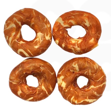 Happy Snacky Ringi wołowe z kaczką i dorszem 500g | Przysmak