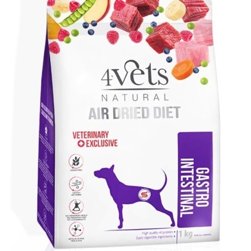 4Vets Natural Dog Gastro Intestinal 1kg | Sucha karma