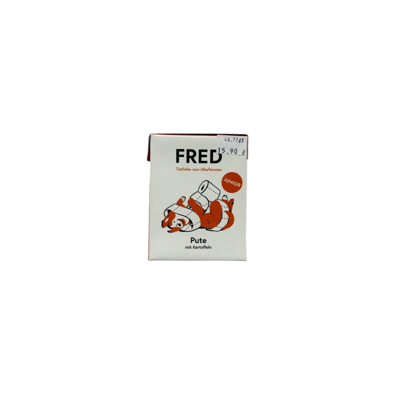 Fred Karma mokra junior indyk z ziemniakami 390g | Fred