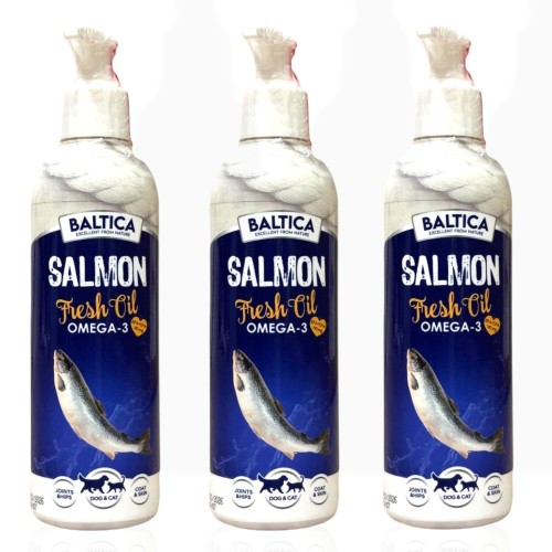 Baltica Olej z Łososia 200ml | suplement dla psa i kota