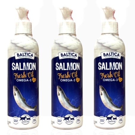 Baltica Olej z Łososia 200ml | suplement dla psa i kota