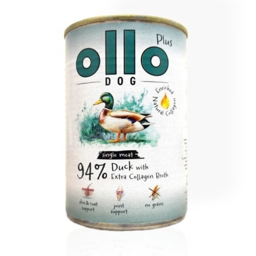 OLLO Dog Plus Kolagen Kaczka 400g | Karma dla psa
