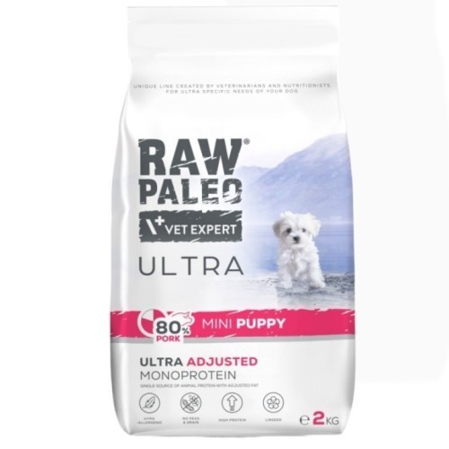 Raw Paleo Ultra Mini Puppy Wieprzowina 2kg | Karma dla psa