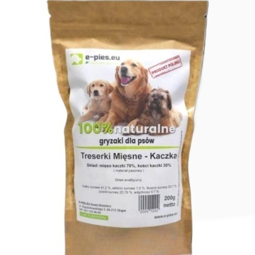 Samo Mięso Treserki z kaczki 200g | Przysmak dla psa