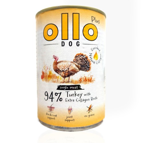 OLLO Dog Plus Kolagen Indyk 400g | Karma dla psa