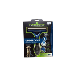 FURminator Szczotka do podszerstka dla dużych psów długowłosych w rozmiarze L | FURminator