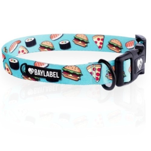 Baylabel Obroża Food Porn M 30mm | obroża dla psa