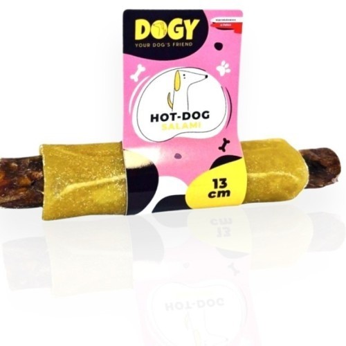 Dogy Hotdog salami 13cm | gryzak dla psa