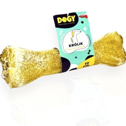 Dogy Kość z królika 17cm | gryzak dla psa