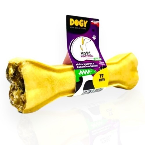 Dogy Kość z kaczką 17cm | gryzak dla psa