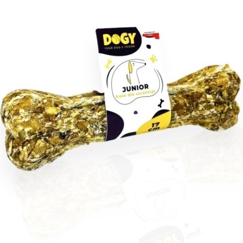 DOGY Junior Kość dla Szczeniąt 17 cm | Gryzaki dla Psa
