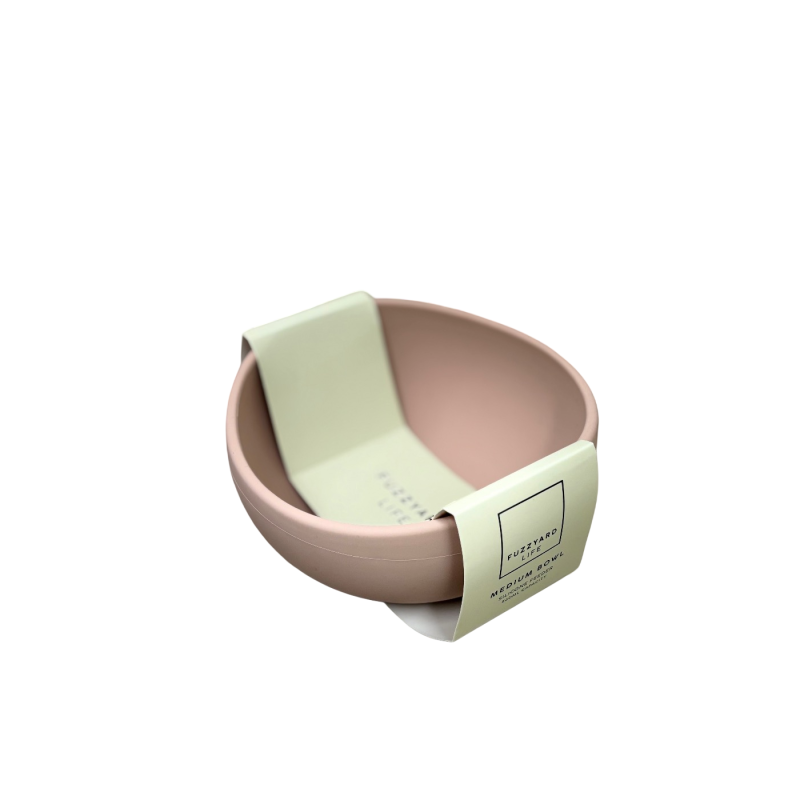 Fuzzyard Silicone Bowl soft blush M | Fuzzyard