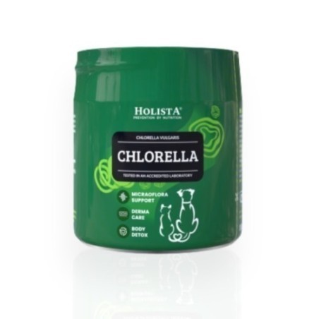 Holista Chlorella 100g | suplement dla kota