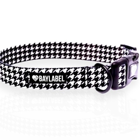 Baylabel Obroża Black'n'White L 30mm | obroża dla psa