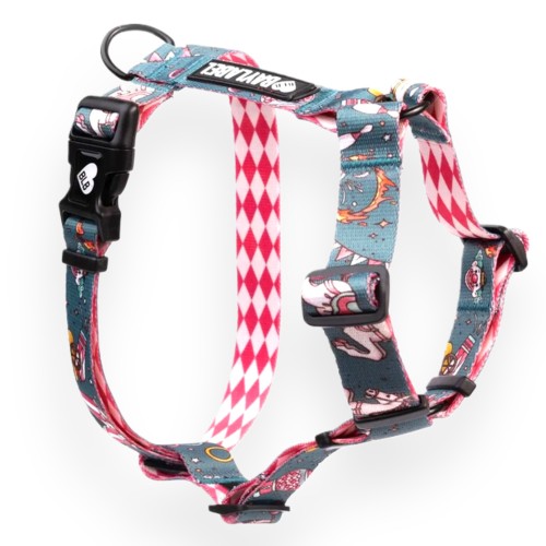 Baylabel Szelki Guard Cyrk na Kółkach L 30mm | szelki dla psa