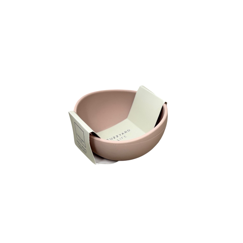 Fuzzyard Silicone Bowl soft blush S | Fuzzyard