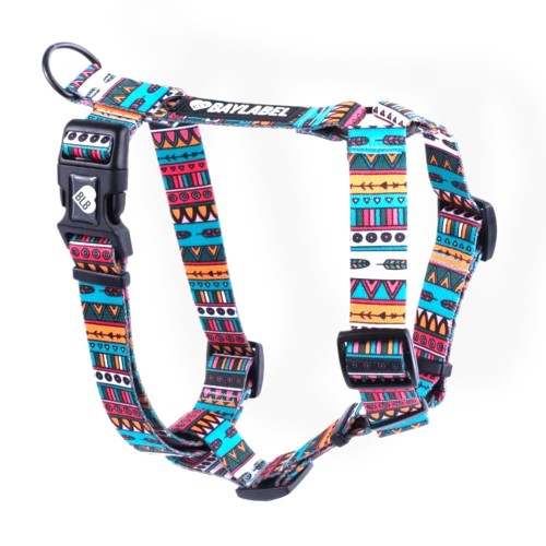 Baylabel Szelki Guard Kolorowy Wiatr L 30mm | szelki dla psa